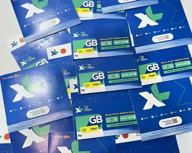 XL Physical Bali SIM Card