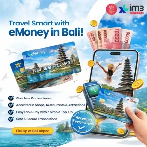 Travel smart in Bali with SIM card and eSIM data connection