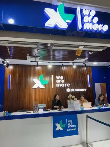 XLSMART SIM card and eSIM counter at Bali International Airport